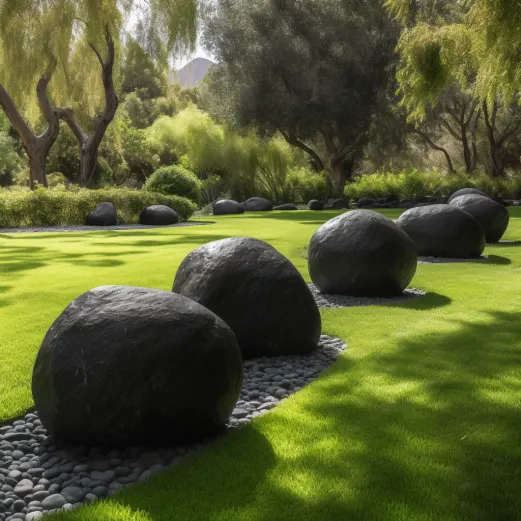 black granite boulder winnipeg