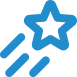 Blue star vector