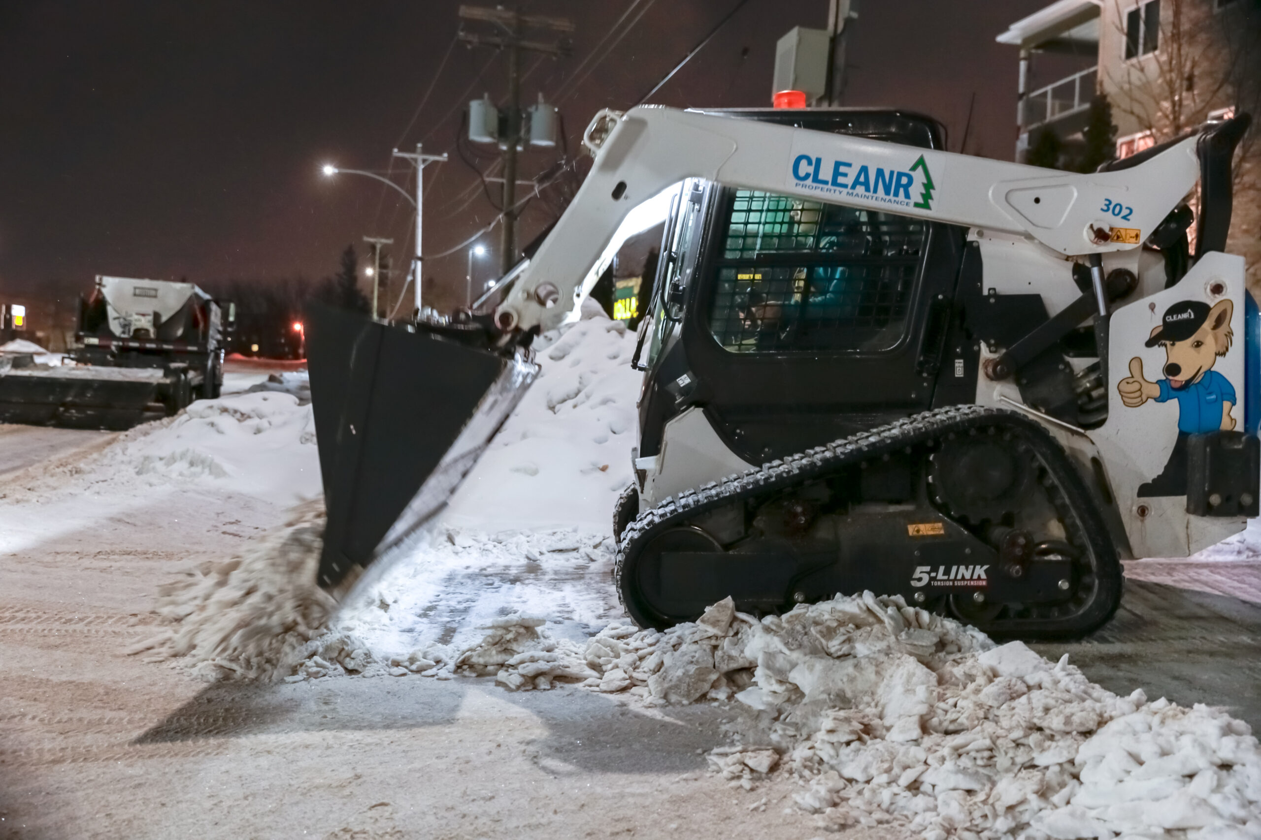 Cleanr commercial snow removal 1